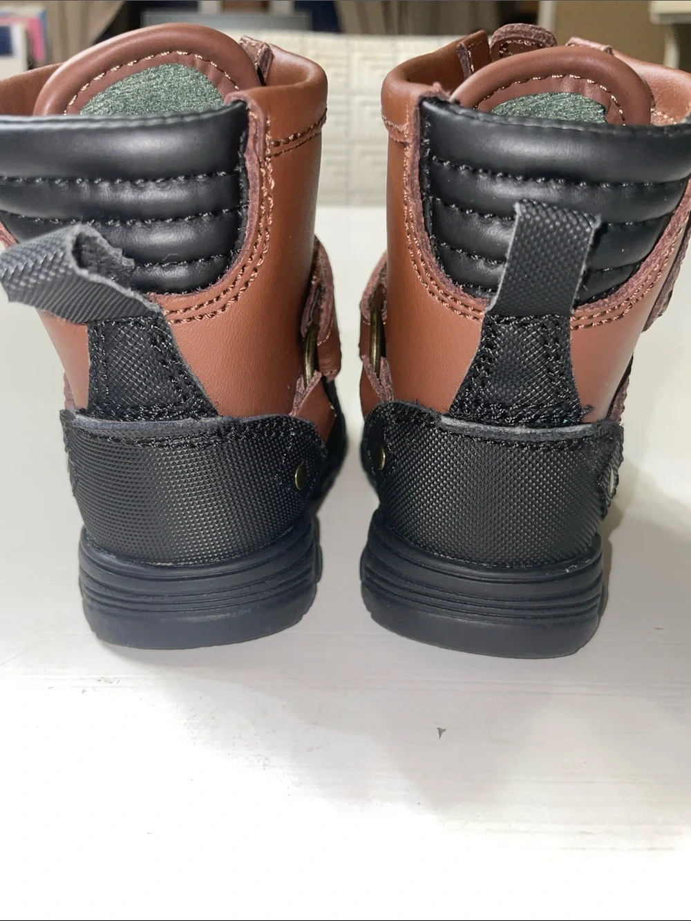 Ralph Lauren polo conquered high toddler boots size 4